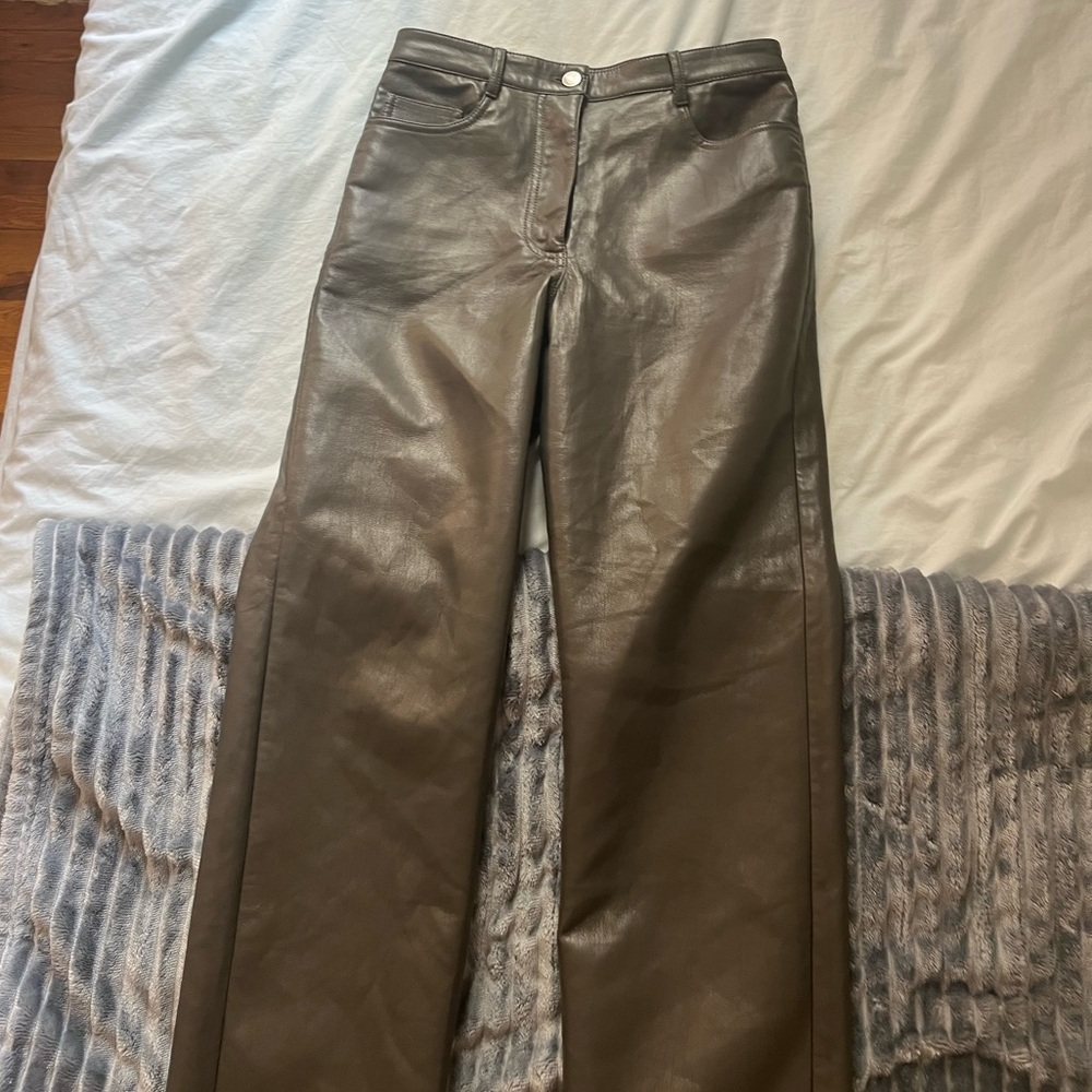 Aritizia Leather Pants